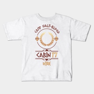 Cabin #17 in Camp Half Blood, Child of Goddess Nike – Percy Jackson inspired design Kids T-Shirt